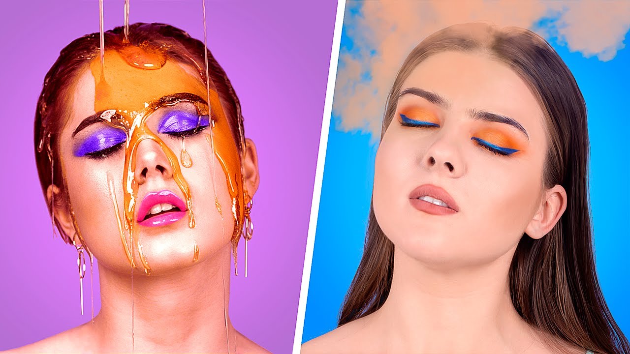 ⁣15 Dicas de Beleza e Maquiagem / Maquiagem Brilhante vs Maquiagem Fosca