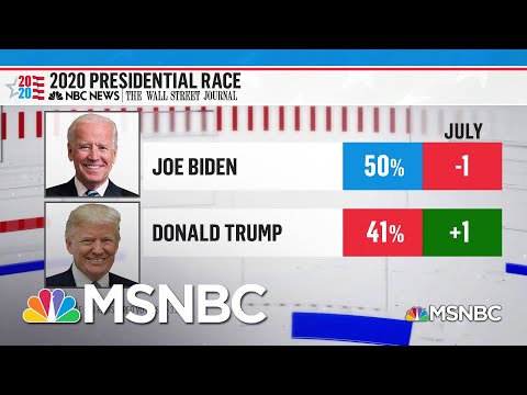 NBC/WSJ Poll: Biden Leads Trump Nationally By Nine Points On Eve Of Conventions | MSNBC