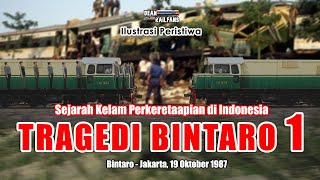 TRAGEDI BINTARO 1 Tahun 1987  - Kecelakaan Kereta Api Terburuk di Indonesia | Train Simulator