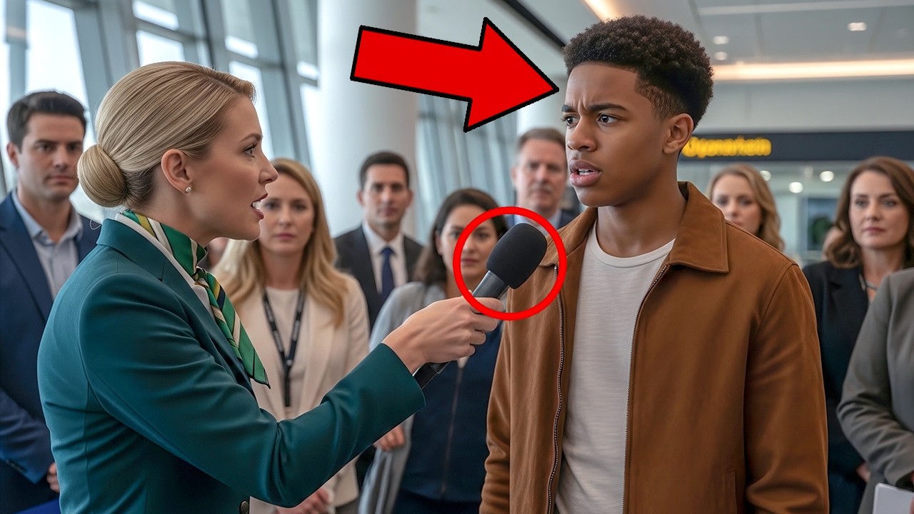 Стюардесса усомнилась в посадочном талоне темнокожей девушки — после объявления в салоне воцарила...