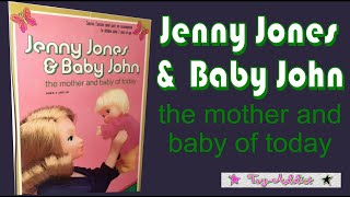 Jenny Jones & Baby John The Mother and Baby of Today By Kenner 1973 ~ Toy-Addict
