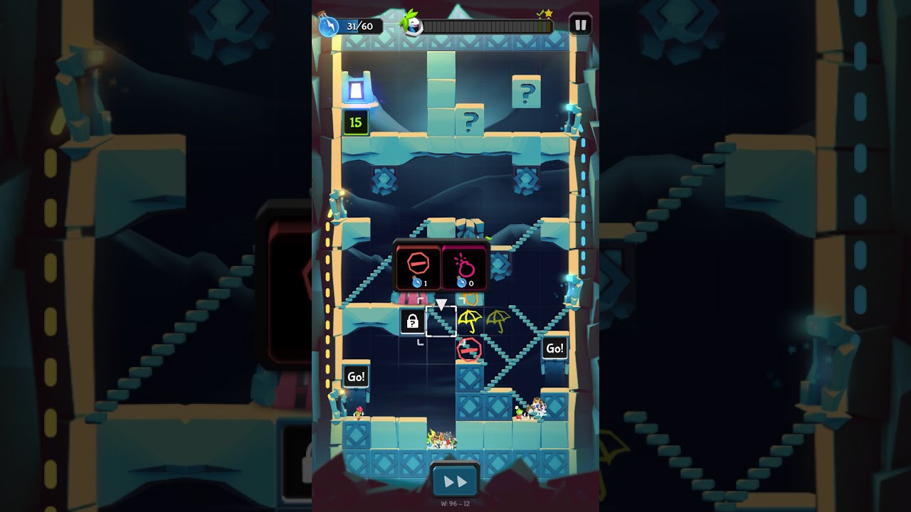 Lemmings Walkthrough World 96 12