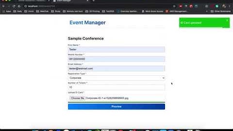 Event Manager made with MERN Stack | ReactJS | ExpressJS