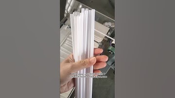 1 Color PP PLA Plastic Straw Machine;plastic drinking straw manufacturing process,