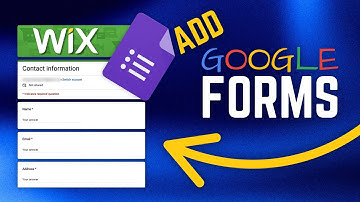 How To Add Google Form Documents with Responses Check in Wix | Add Contact Forms in Wix