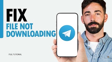 How To Fix File Not Downloading On Telegram App 2024