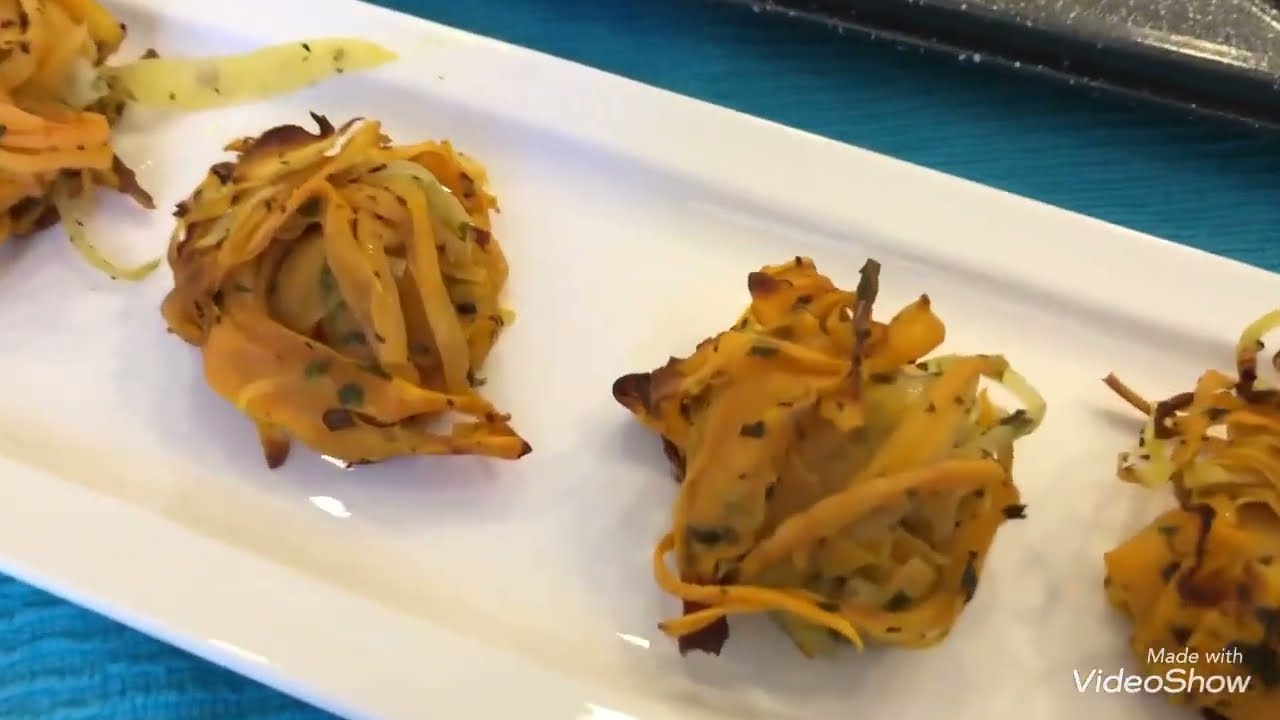 מנה דלת קלוריות בטטה ותפוחי אדמה בתנור