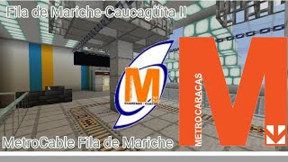 MetroCable de Fila de Mariche en Minecraft Ⓜ️🚡|| Minecraft 1.20.80