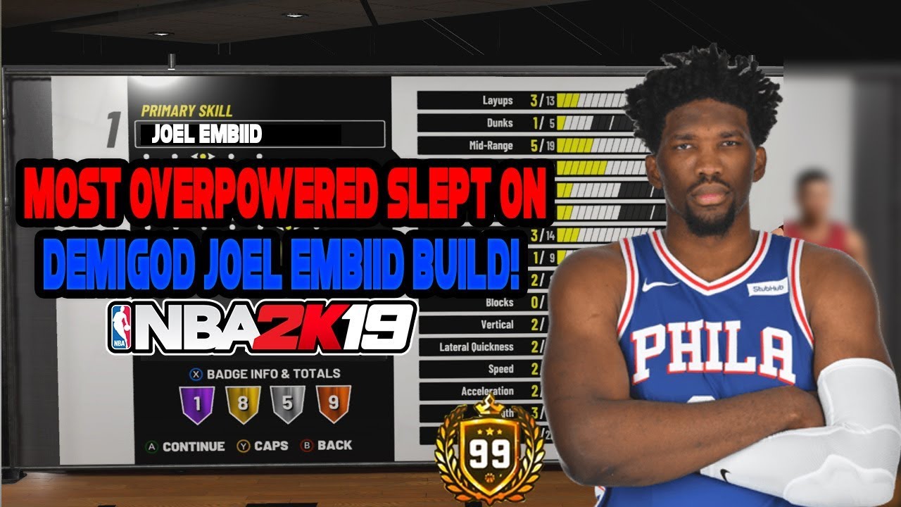 New Nba 2k19 Most Underated Slept On Demigod Build After Patch