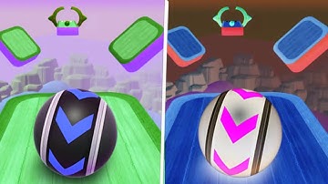 Fast Ball Jump  vs Reverse Speed Run   Walkthrough ,iOS Android Colour Run New Update ( part : 418 )