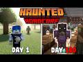 100 Hari Minecraft Hardcore HAUNTED WORLD