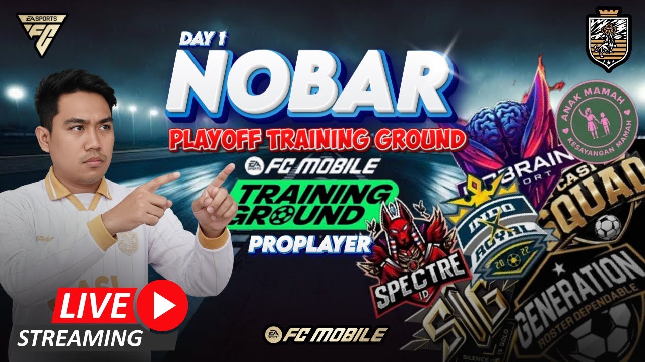 Noobar Machine NOBAR Playoffs Training Ground PROPLAYER - FC Mobile - YouTube
