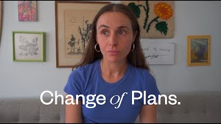 Saying Goodbye. This is the End. | change of plans (life update)