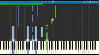 Je suis malde-Lara Fabian Piano synthesia chords