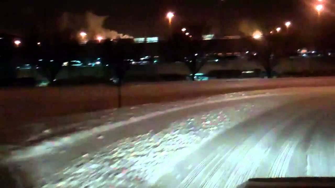 Snow Storm McGhee Tyson Airport Knoxville, Tennessee Jan 10, YouTube