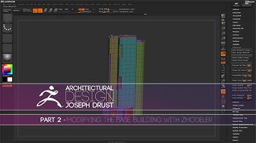 ZBrush Architectural Design - Part 2
