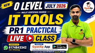 O Level IT Tools PR1 Practical Live Class | M1-R5.1 | July 2026 Batch screenshot 4