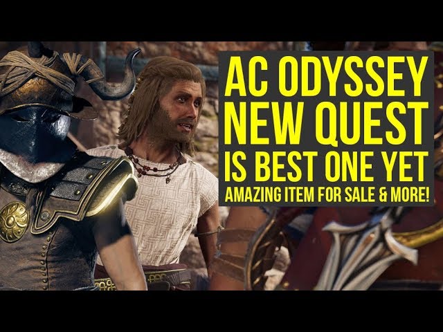 Perseus Udfør bison Assassin's Creed Odyssey DLC New Quest Is Amazing, Great Item For Sale &  More (AC Odyssey DLC) - YouTube