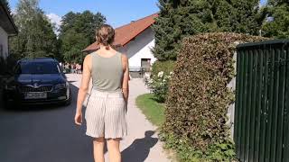 Way from us to the city center on foot or by bike