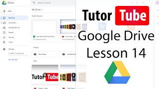 Google Drive - Tutorial 14 - View Details and Activity