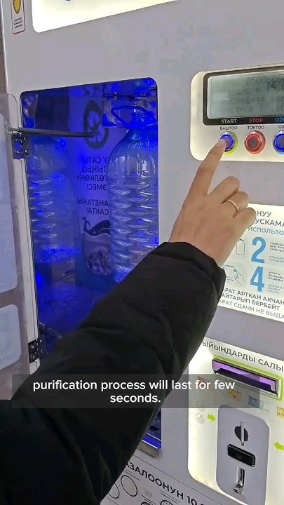 How To Get Purified Water In World Of Stands how to get purified water from this machine in exchange of coins. #