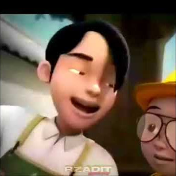 lagu gores gesekan saja mulai terdegr persi  upin ipin