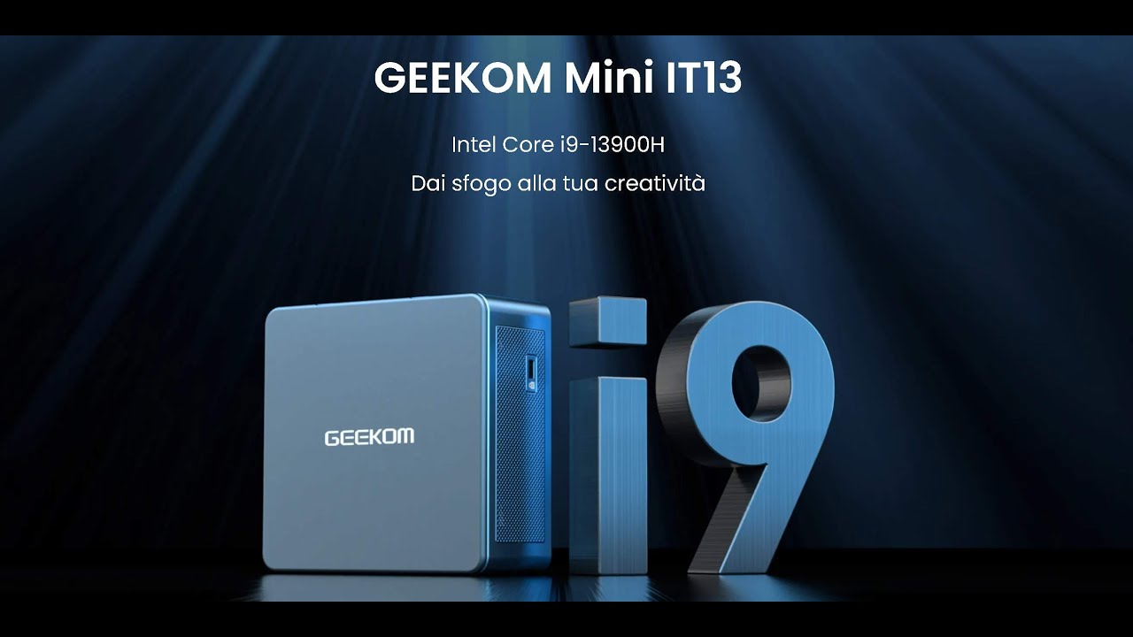 GEEKOM Mini PC IT13 Unboxing 