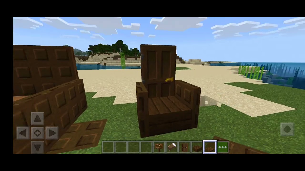 How to make furnitures in Minecraft - YouTube