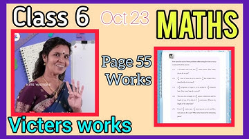 Class 6 maths victers works | STD 6 | Maths | Oct 23 | Fraction |