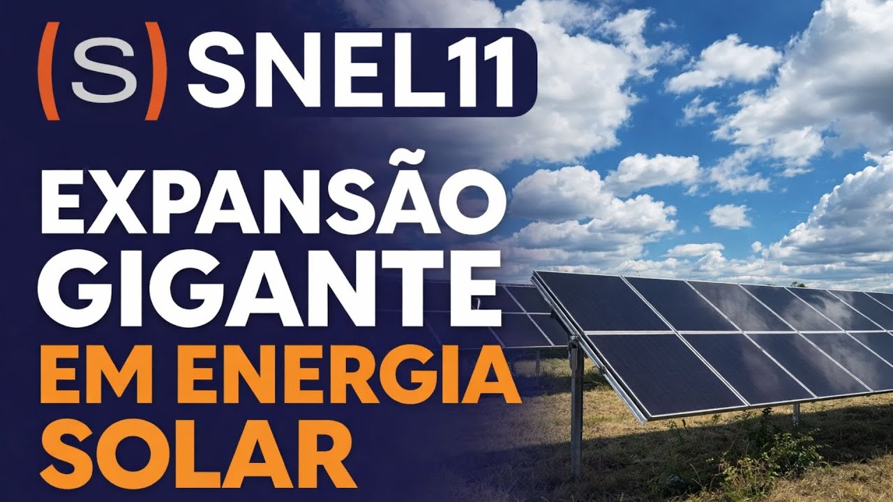 SNEL11 - EXPANSÃO GIGANTE em Energia Solar! Fato Relevante do FII Suno Energias Limpas