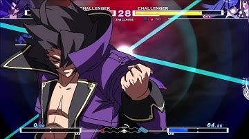 Blazblue Cross TAG Battle: Invincible Active Switch attacks.