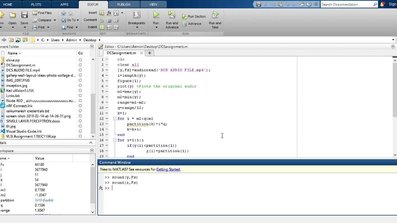 Quantization of audio signal - YouTube