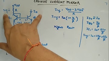 Cascode Current Mirror - Analog Circuits