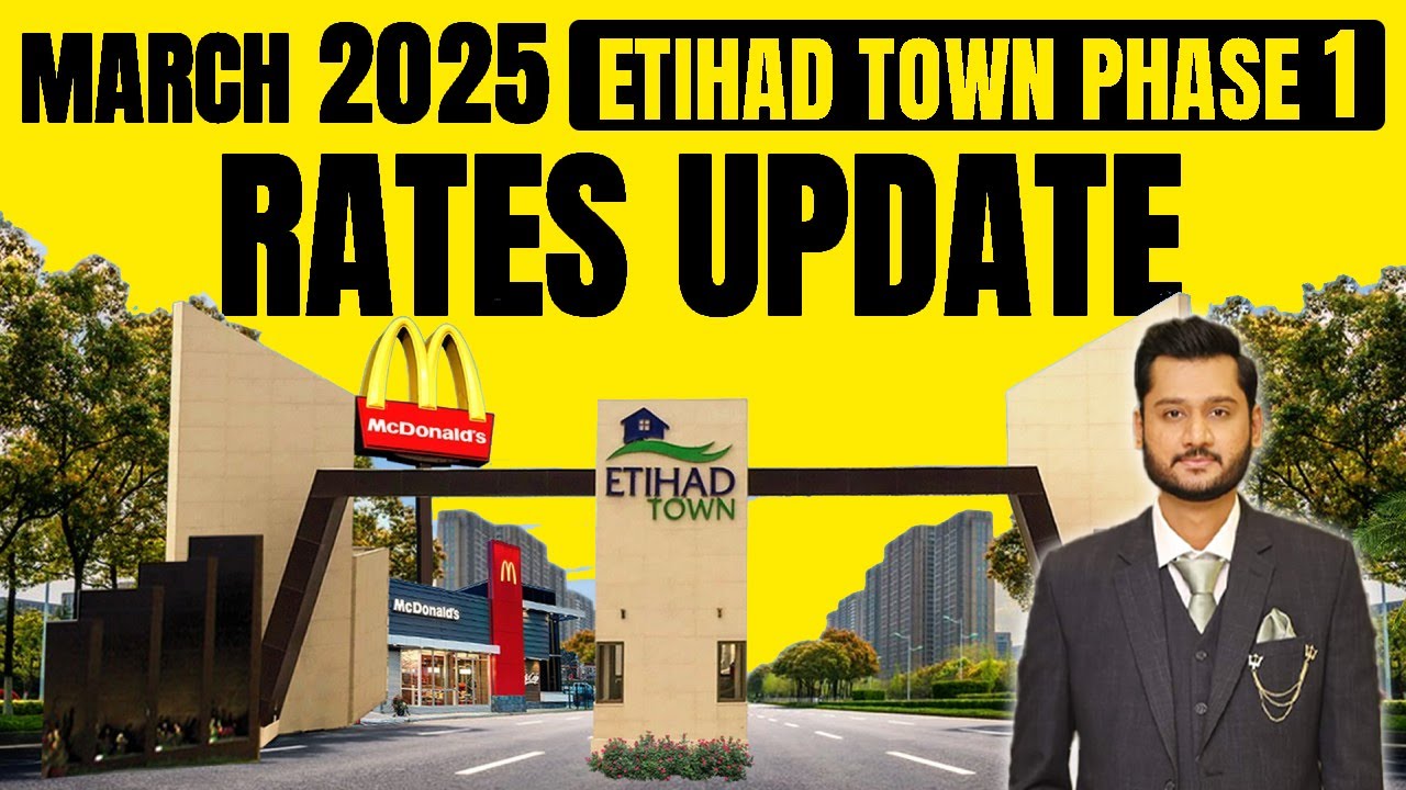 Etihad Town Phase 1 Rates Update | March 2025 | Best Video