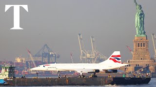 LIVE: Concorde returns to New York after refurbishment