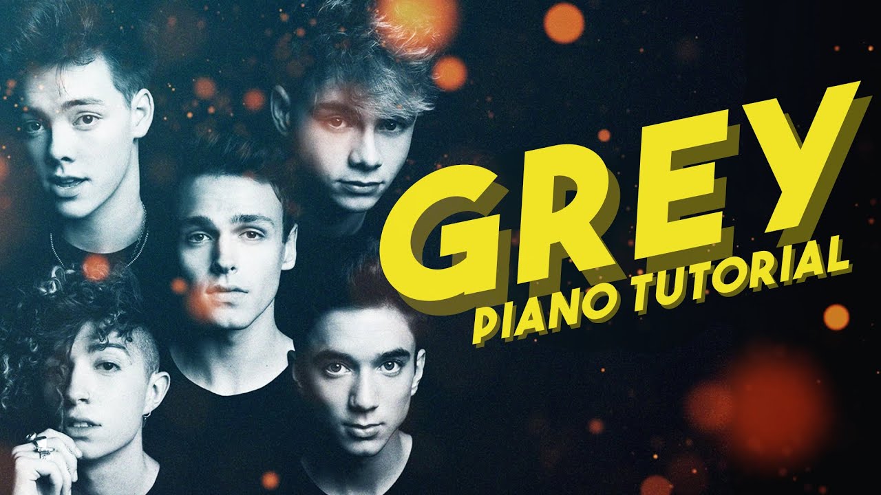 Why Don’t We - Grey | Piano Tutorial (Accompaniment) - YouTube
