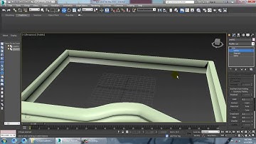 Tutorial on Modeling a Roof Ceiling using Bevel Profile Modifier in 3dsmax