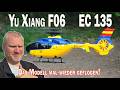 Ich habe den RC-Helikopter YYU Xiang F06 EC 135 RC wieder geflogen. Ist er schon angestaubt?