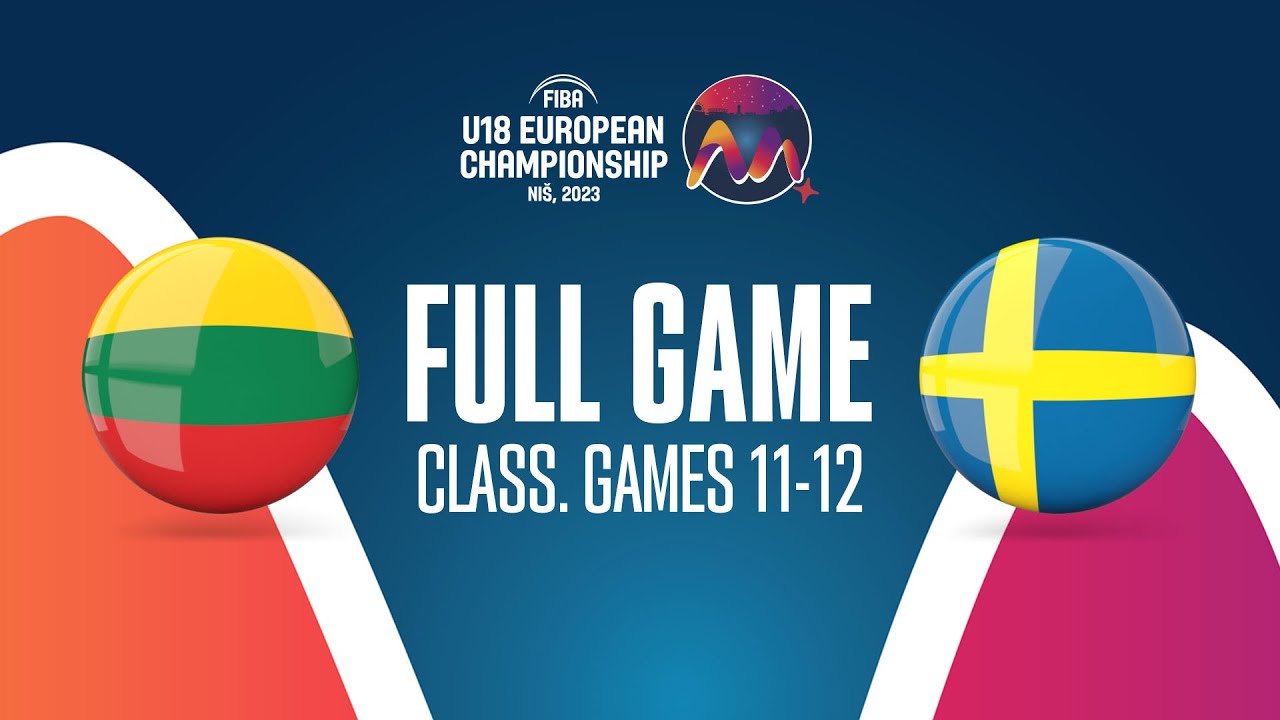 Lithuania v Sweden | Full Basketball Game
