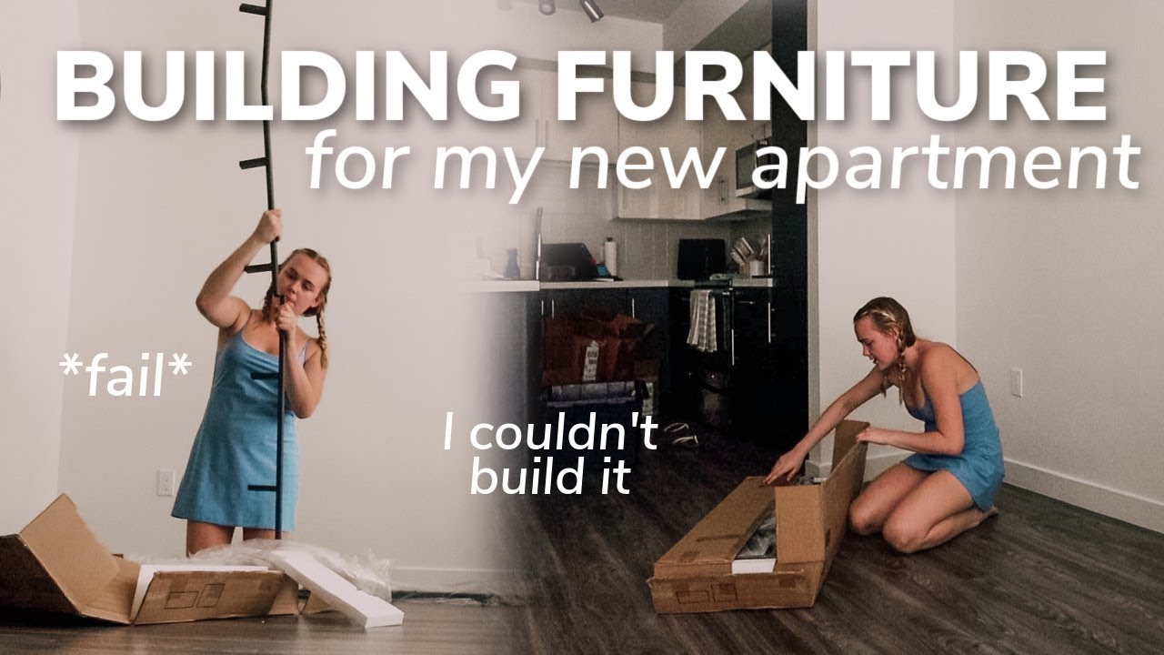 attempting to build furniture for my apartment *a fail lol* YouTube