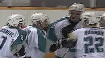 Teemu Selanne 2 goals vs Phoenix Coyotes 4/5/01