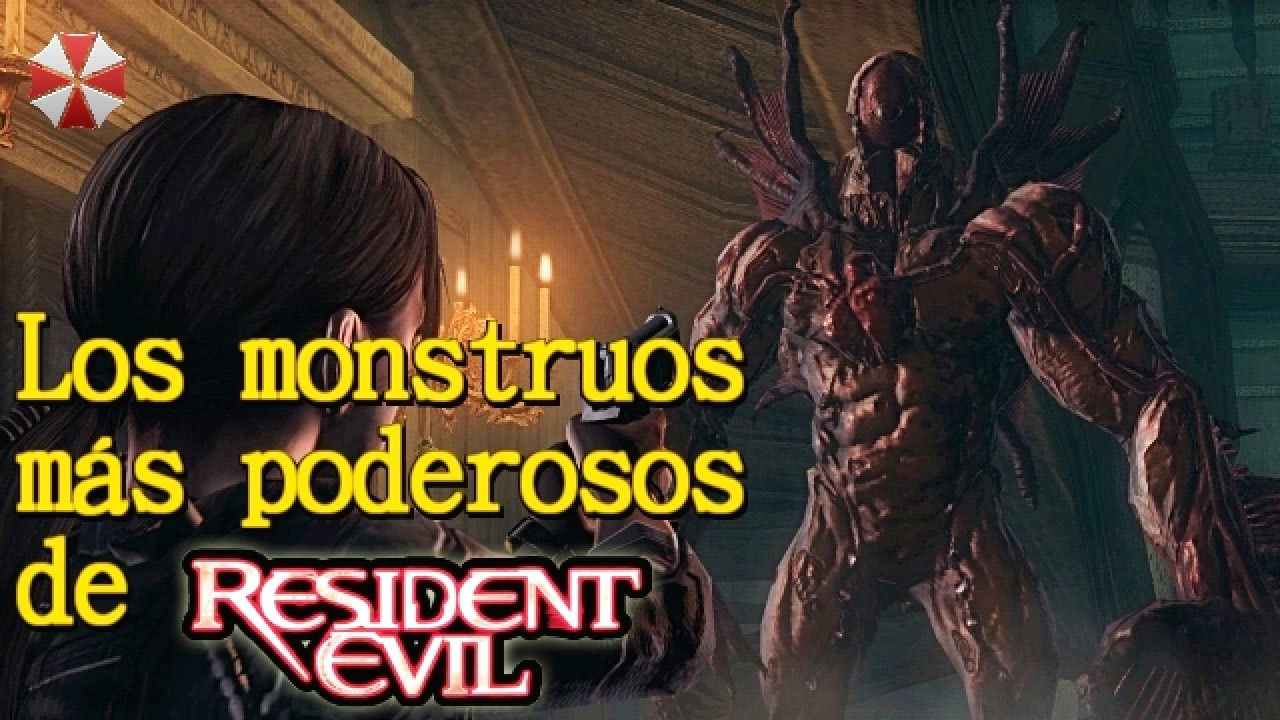 Top 15: Los monstruos más poderosos de Resident Evil - YouTube