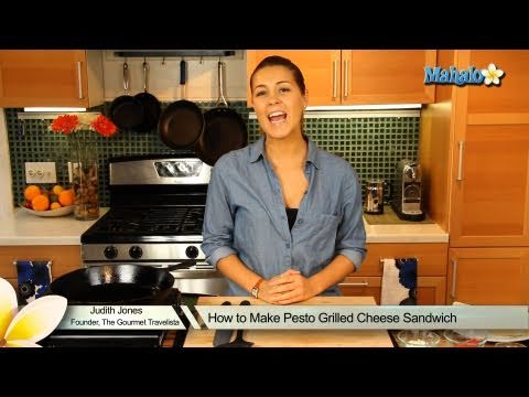 How to Make a Pesto Grilled Cheese Sandwich