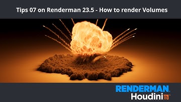 Tips 07 on  Renderman 23.5 - How to render volumes