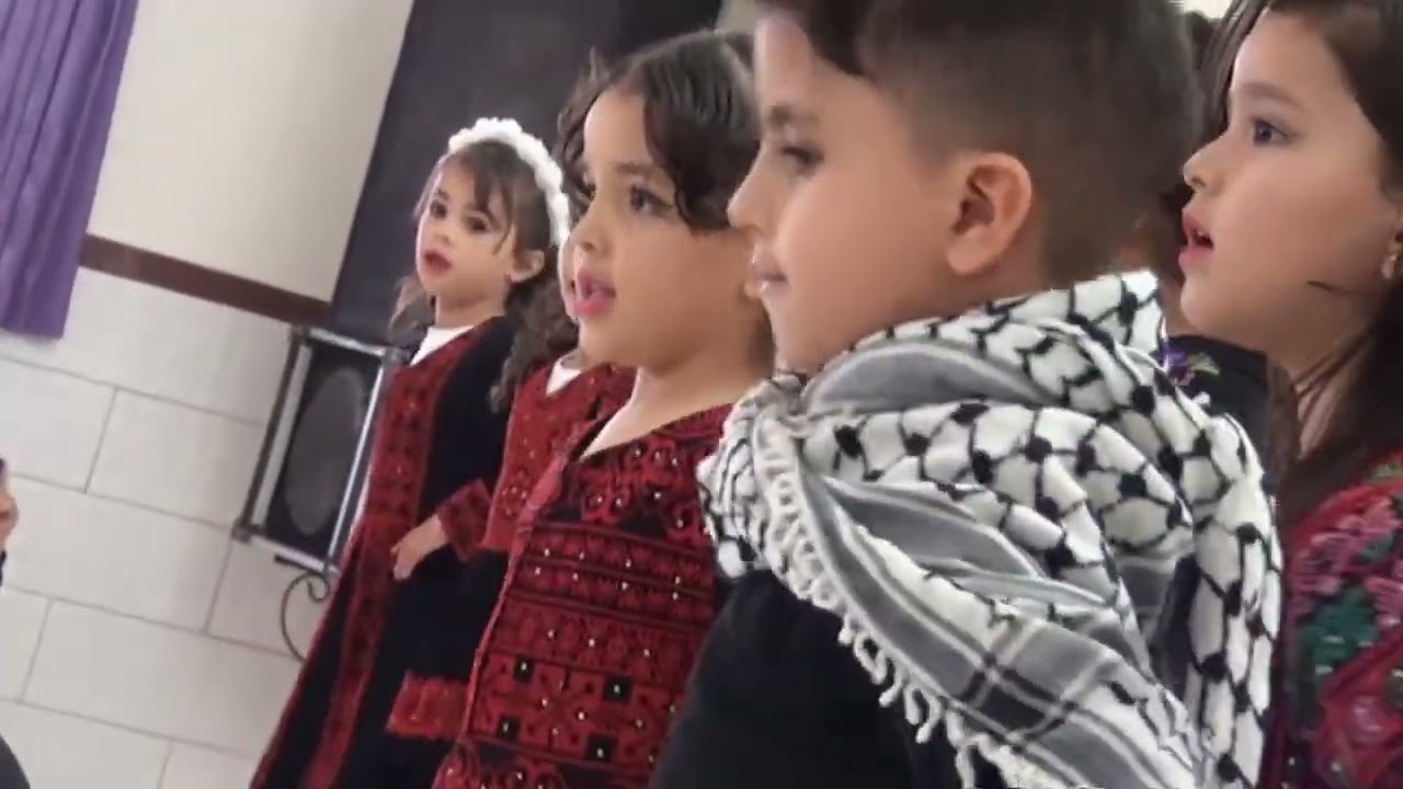 12. حفل تخرج أطفال روضة الياقوت (دفعة رواد التميز ) - وفقرة روحي وقلبي للاقصي