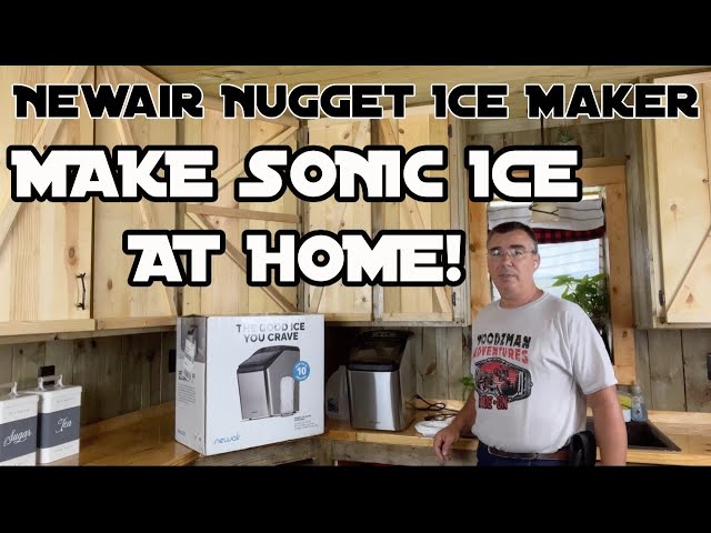 Best 30 Lb Countertop Nugget Ice Maker, Make Sonic Ice at Home, Pellet  Ice