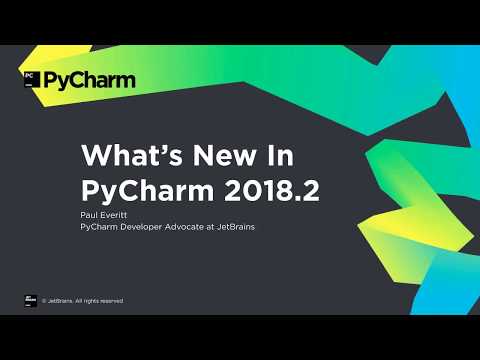 What's New in PyCharm 2018.2