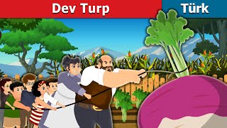 Dev Turp The Giantic Turnip In Turkish Türkçe Peri Masalları 