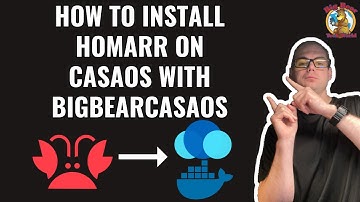 How to install Homarr on CasaOS using BigBearCasaOS
