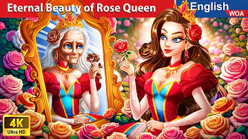 Eternal Beauty of Rose Queen 🌹 Bedtime Stories🌛 Fairy Tales in English @WOAFairyTalesEnglish